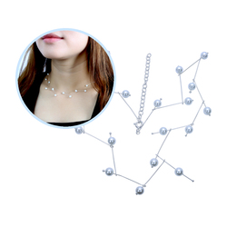 Silver Necklace SPE-5464